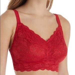 Cosabella Women's Never Say Never Sweetie Curvy Bralette Size XL